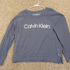 CALVIN KLIEN CROPPED SWEAT SHIRT